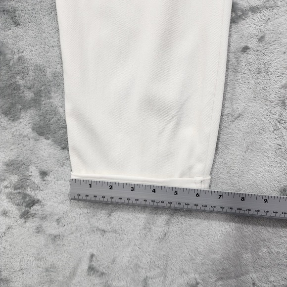 Time And Tru Jeans Women XL White High Rise Pull On Cuffed Jegging Stretch Denim - Picture 8 of 9